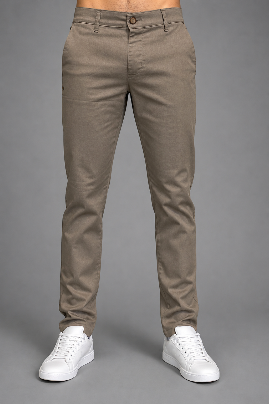 Calça Slim Ogochi Bolso Faca em Algodão com Elastano