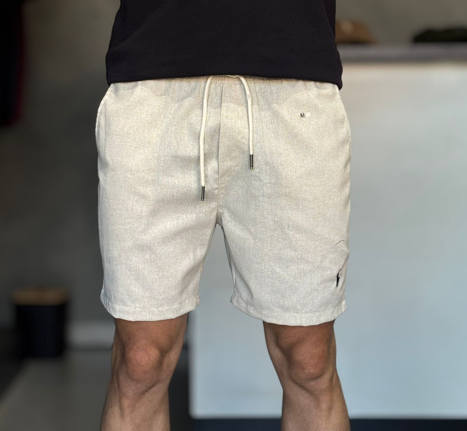 Short Linho Pimeira Linha
