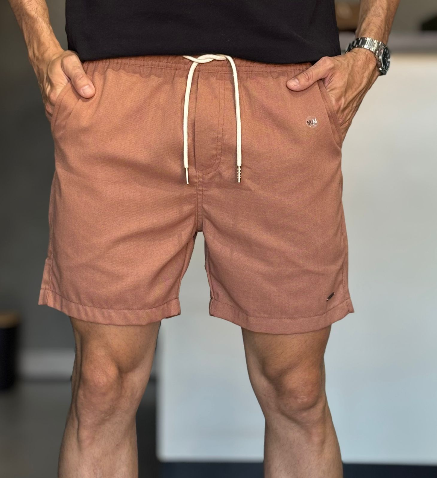 Short Linho Pimeira Linha