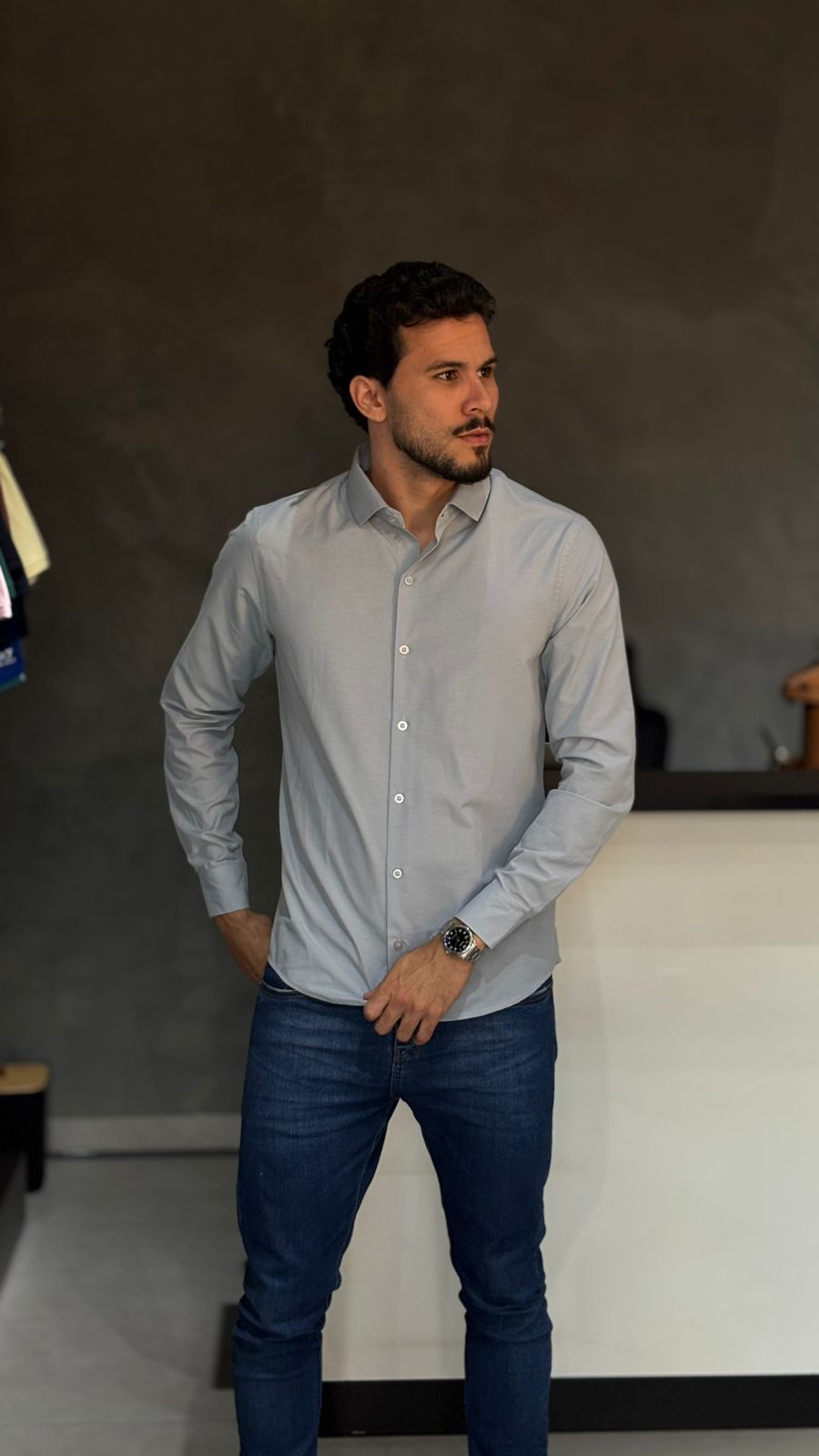 Camisa ML Easy Care  – Leve e Respirável