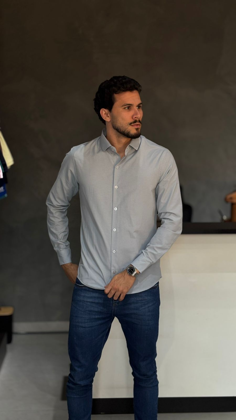 Camisa ML Easy Care  – Leve e Respirável