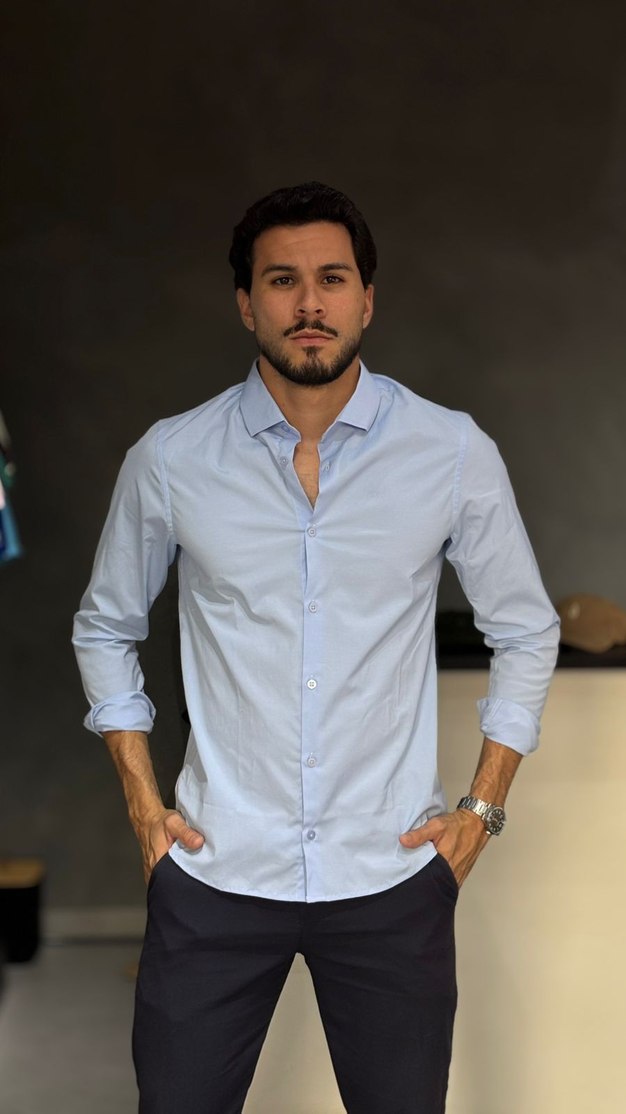 Camisa ML Easy Care  – Leve e Respirável
