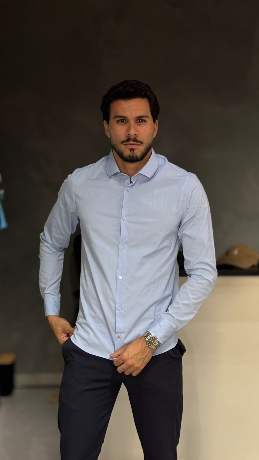 Camisa ML Easy Care  – Leve e Respirável
