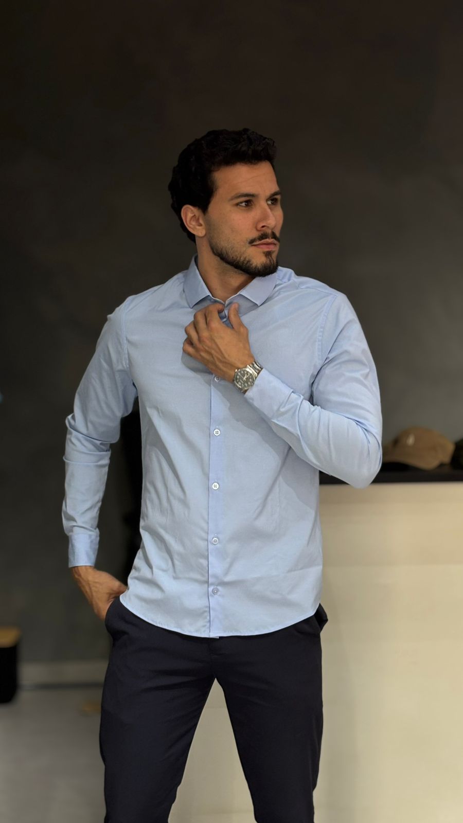 Camisa ML Easy Care  – Leve e Respirável