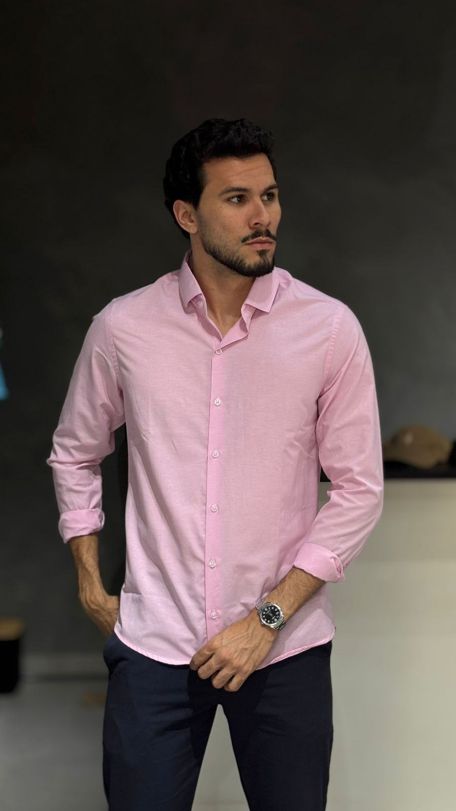 Camisa ML Easy Care  – Leve e Respirável
