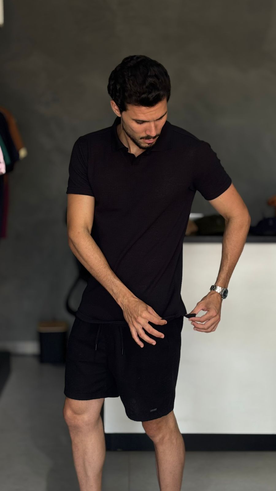 Camisa Polo Gola V
