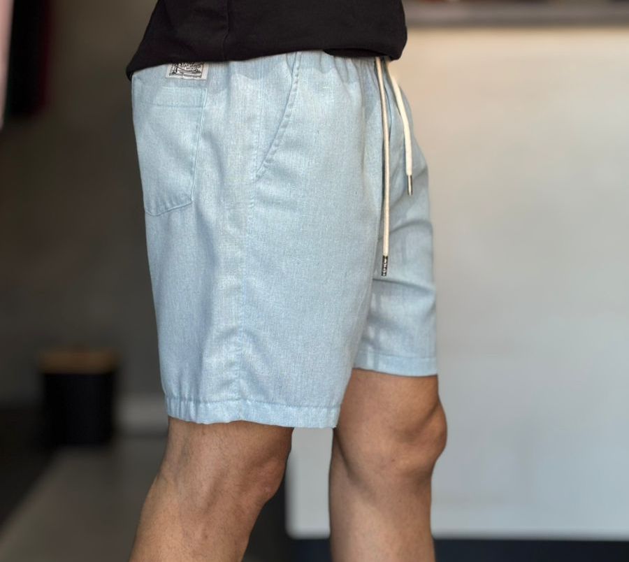 Short Linho Pimeira Linha