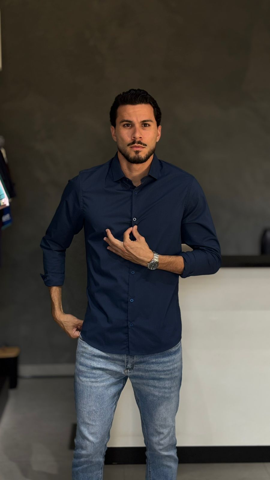 Camisa ML Easy Care  – Leve e Respirável