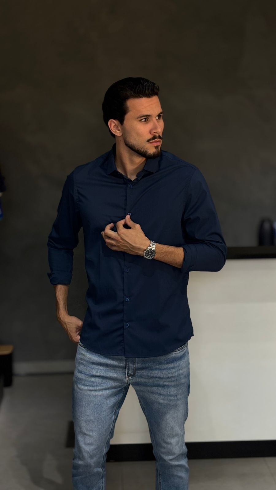 Camisa ML Easy Care  – Leve e Respirável