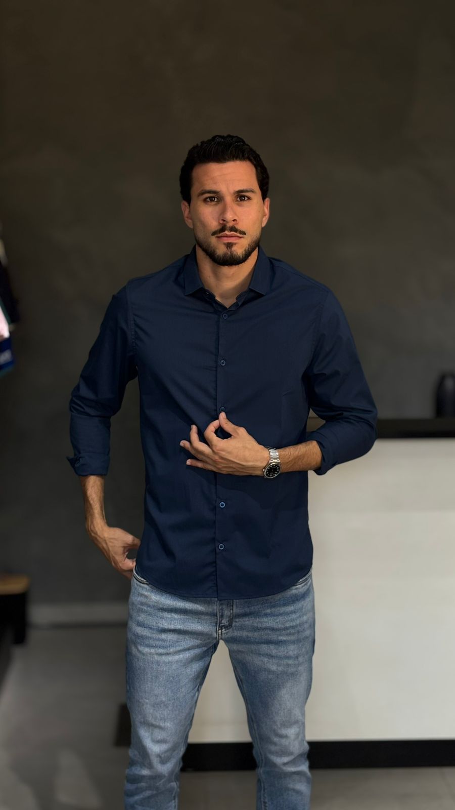 Camisa ML Easy Care  – Leve e Respirável